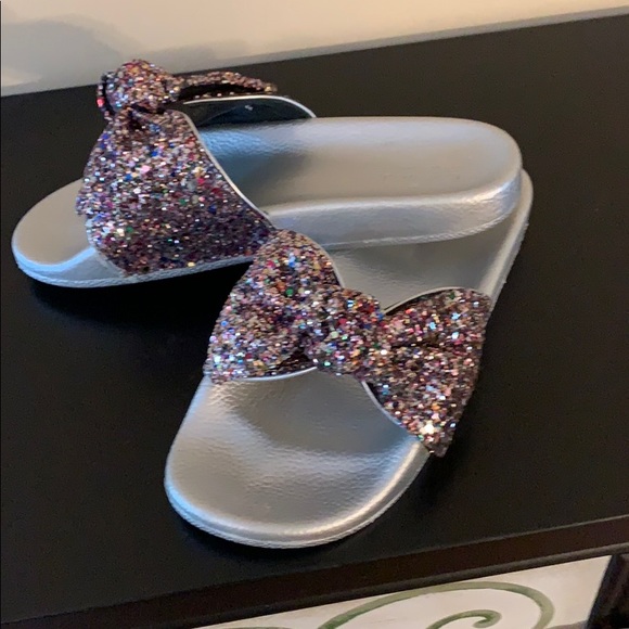 kate spade Shoes - Kate Spade glitter now sandals nwot